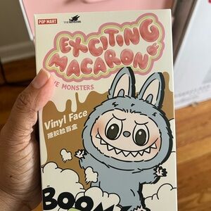Pop Mart Popnow Exciting Macaron Vinyl Face Toy BNIB Sesame Bean